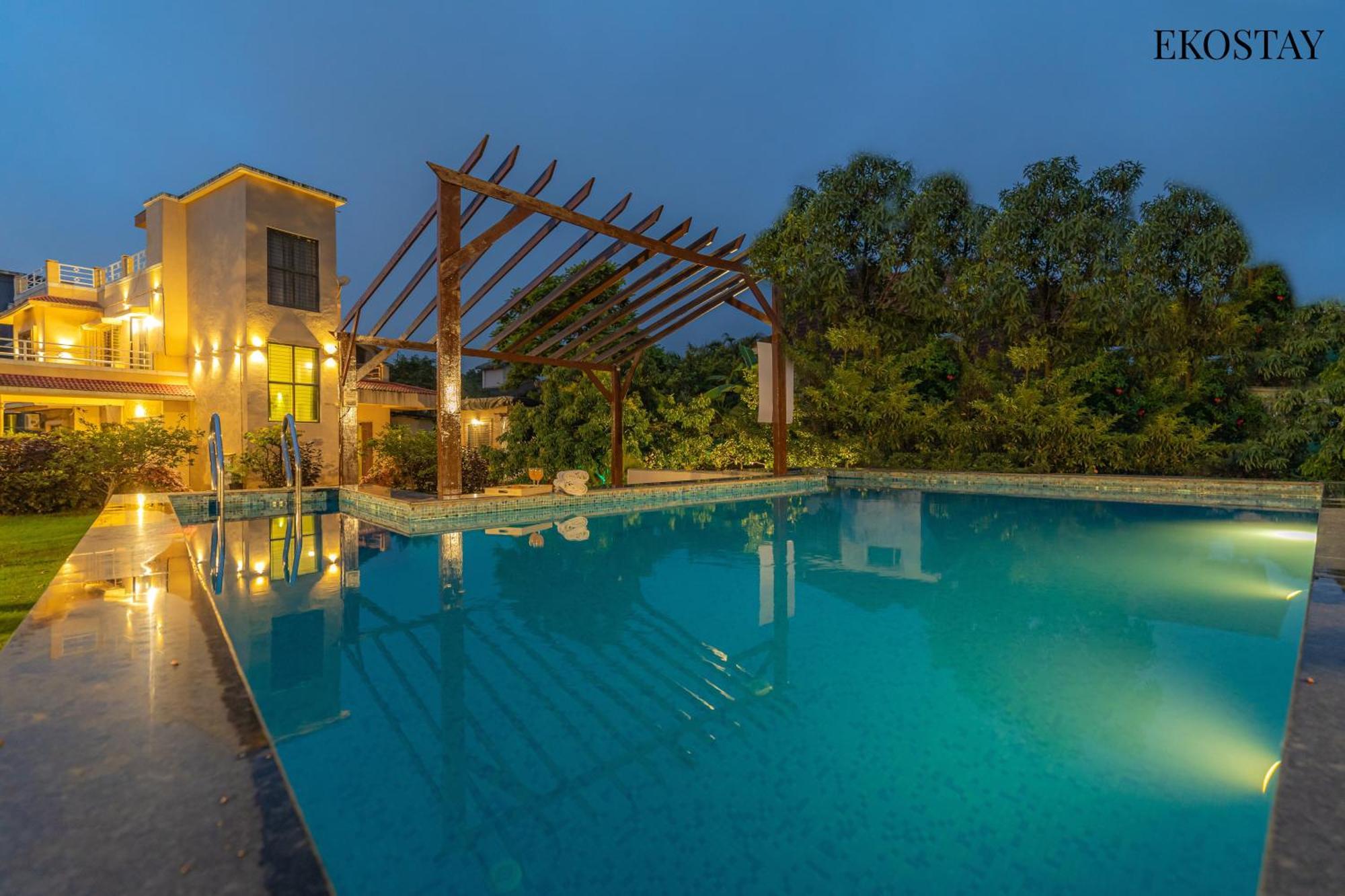 Ekostay Gold - Olive Crest Villa - Spacious Lawn Lonavala Buitenkant foto