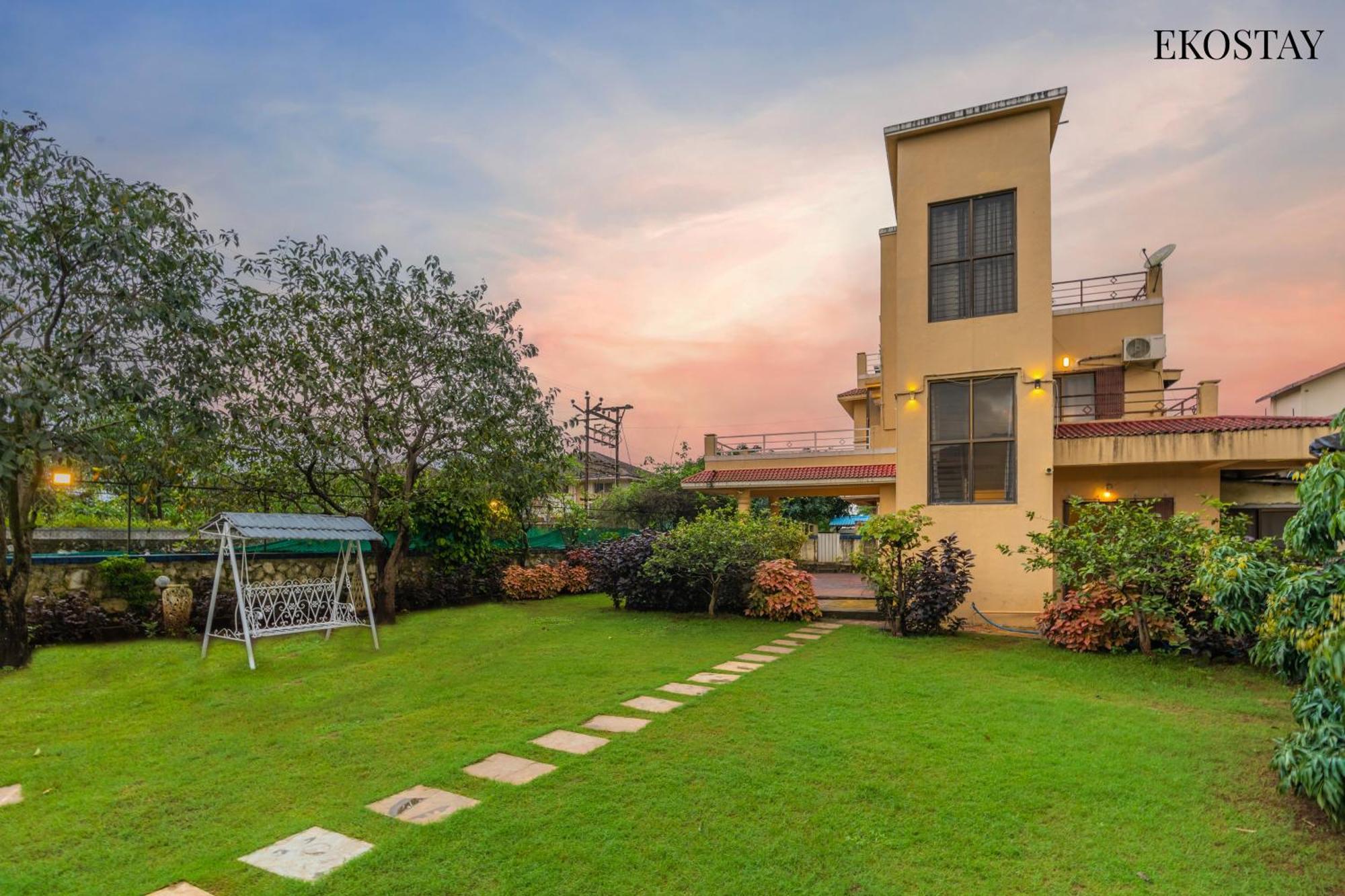 Ekostay Gold - Olive Crest Villa - Spacious Lawn Lonavala Buitenkant foto