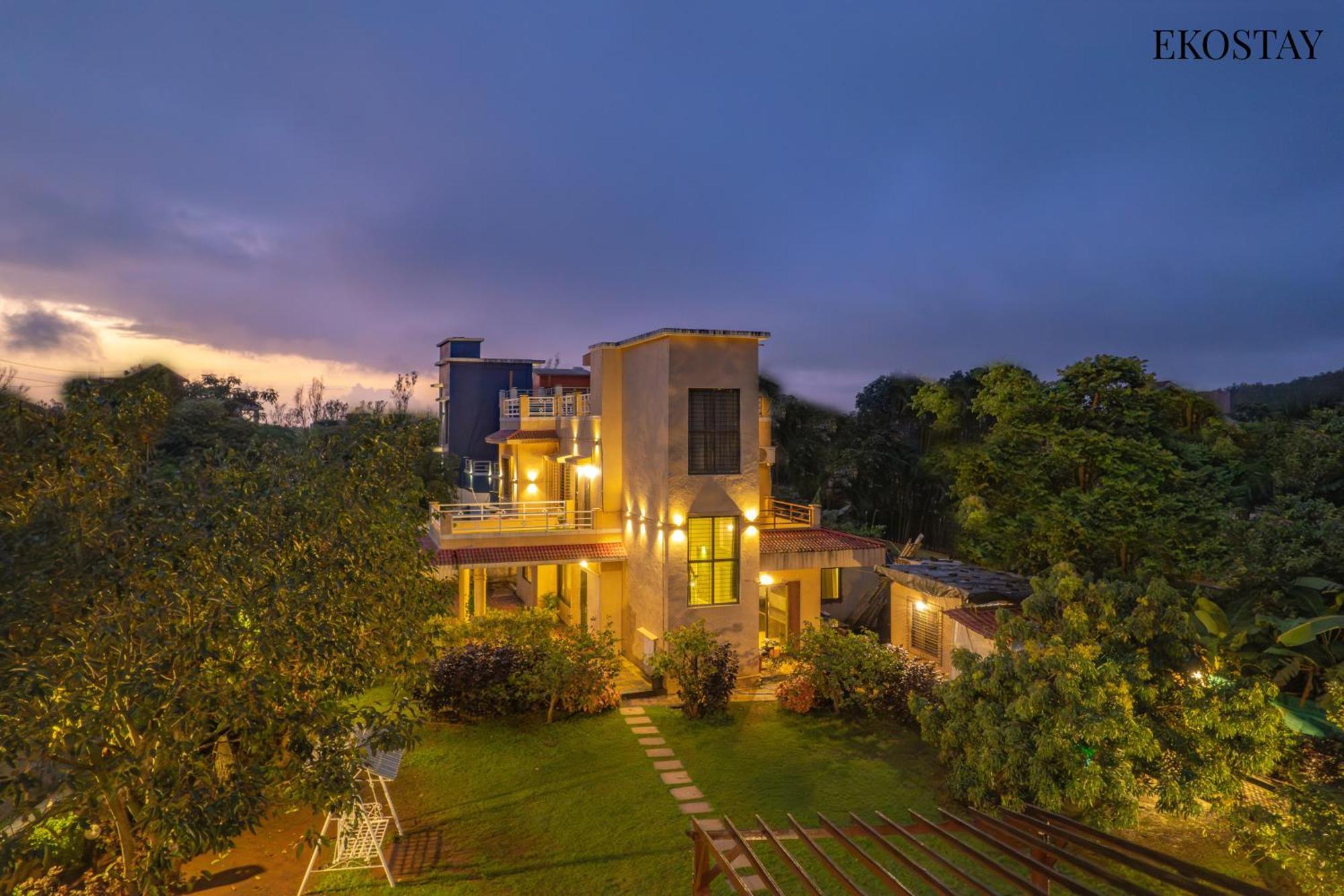 Ekostay Gold - Olive Crest Villa - Spacious Lawn Lonavala Buitenkant foto